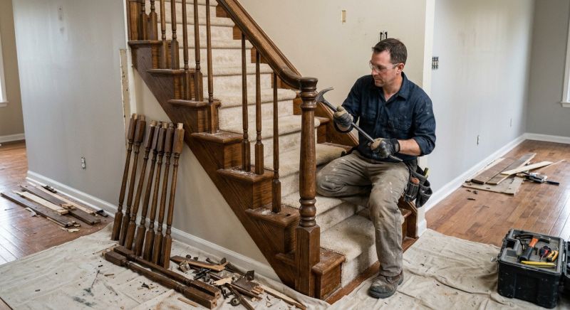 Banister Removal in Charleston, SC