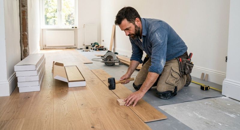 Handyman Floor Repair in Conroe, TX