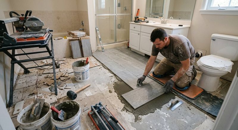 Bathroom Construction in Denver County, CO