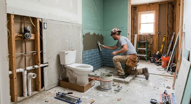 Bathroom Construction in Alpharetta, GA
