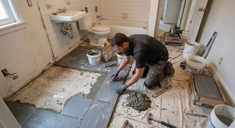 Bathroom Construction in Conroe, TX