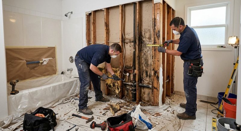 Bathroom Water Damage Repair in Charleston, SC