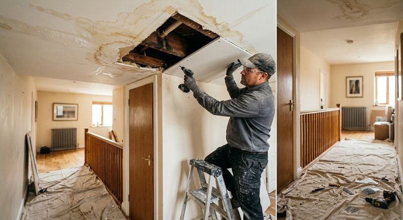 Ceiling Leak Repair Service in Houston, TX
