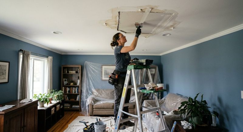 Ceiling Leak Repair Service in Alpharetta, GA