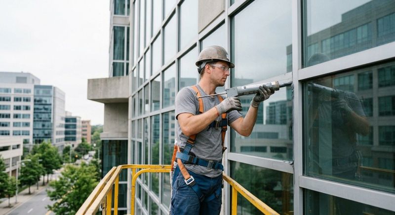 Commercial Window Caulking in Overland Park, KS