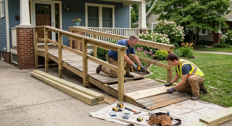 Disability Ramp Repair in Denver County, CO