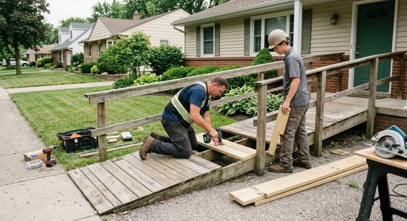 Disability Ramp Repair in Alpharetta, GA