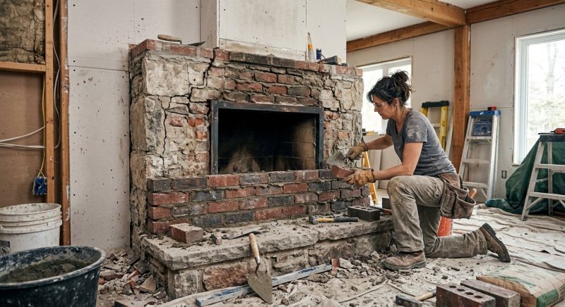 Fireplace Remodeling Service in Conroe, TX