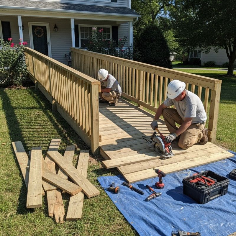 Handicap Ramp Repair in Denver County, CO