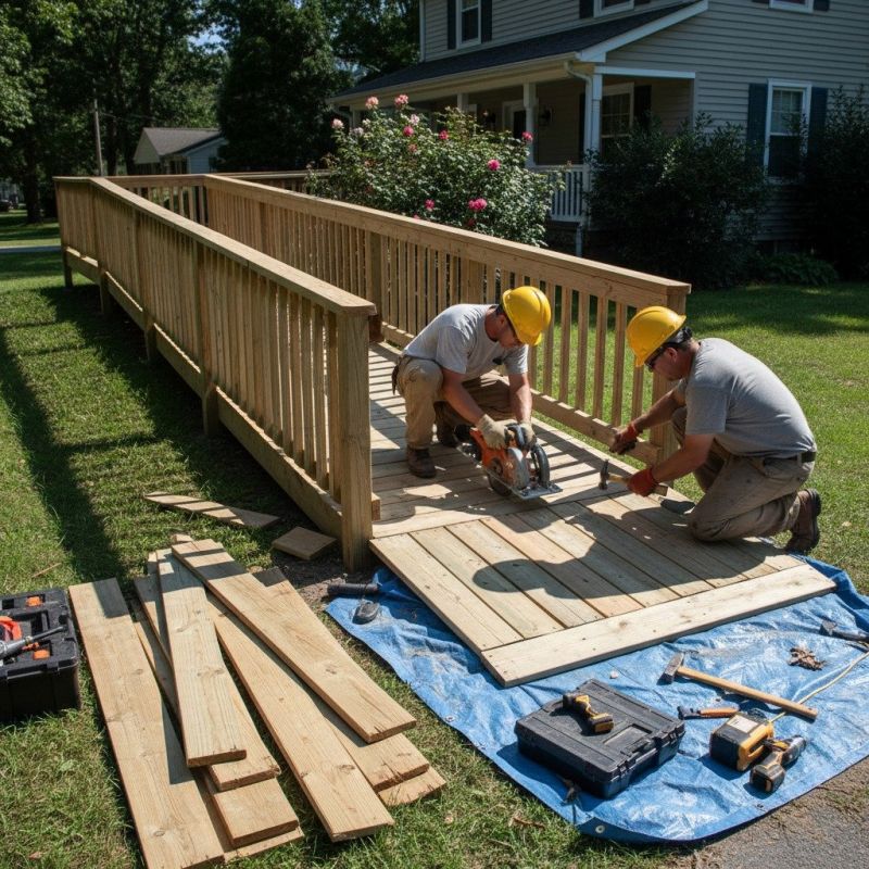 Handicap Ramp Repair in Denver County, CO
