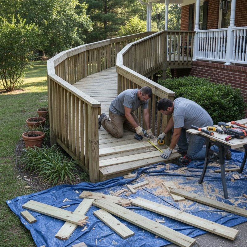 Handicap Ramp Repair in Kansas City, KS
