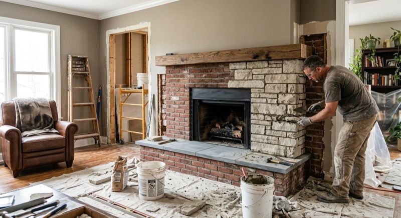 Hearth Remodeling in Houston, TX