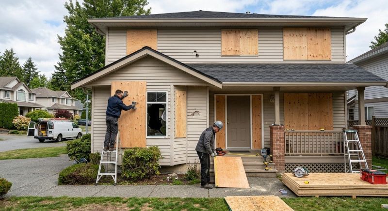 Window Boarding Service in Overland Park, KS