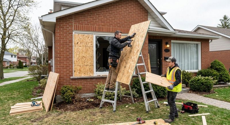 Window Boarding Service in Alpharetta, GA