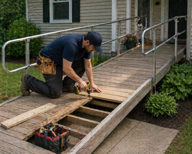 Wood Ramp Repair in Kansas City, KS